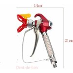 Airless pistolet peinture haute pression xs - 818 + buse si�ge + 5 x airless peinture pistolet filtre ...