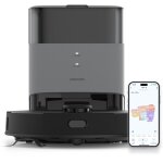 Airrobo t20 aspirateur robot laveur spcial poils d'animaux, 3. 5l capacit du collecteur , 3200mah, pour ...