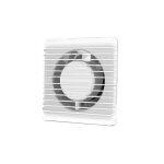 Airroxy - extracteur d'air silencieux avec minuterie de 100 mm pour salle de bain