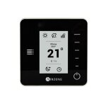 Airzone - thermostat radio think ce6 flexa couleur : noir