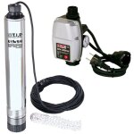 T. i. p. - aj4 plus 5500 + systme de contrle lectronique - pompe immerge - 5. 500 l / u - 900w - ...