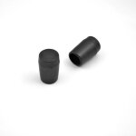 Ajile - embout enveloppant rond diam�tre 18 mm pour usage intensif noir