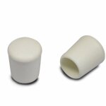Ajile - embout flexible enveloppant blanc pour tube de diam. 10 mm