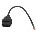 Aklosipy c�ble d'extension de connecteur masculin 16pin pour outils de diagnostic - 30 cm, conception ...