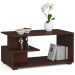 Akord - table basse pin wengé 90 cm 90x51x45 cm Akord - table basse pin wengé 90 cm 90x51x45 cm
