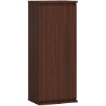 Akord - armoire murale w40 weng� 40 cm 1 porte fa�ade weng� 3 �tag�res 40x30x99 cm
