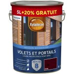 Akzonobel - lasure protectrice pour bois ext�rieur - volets et portails - aspect satin noyer 6 l (5 l ...