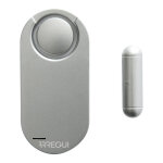 Al012 alarme pour la maison capteur d'alarme pour porte et fen�tre avec 2 t�l�commandes alarme avec sirene ...