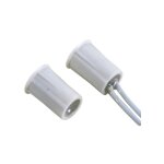 Velleman contact magntique avec interrupteur reed, nc, pour installation dans les encadrements de fentres ...