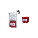Alarme type 4 radio avec 1 dclencheur pour erp