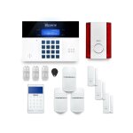 Tike scurit - alarme maison sans fil dnbi21 compatible box internet et gsm