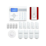 Tike s�curit� - alarme maison sans fil ice - bi26 compatible box internet et gsm