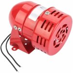 Deesse shop - alarme de moteur de sir�ne industrielle 220 v, mini alarme de voiture anneau d'alarme de ...