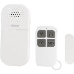 Alarme porte et fen�tre magn�tique 130 db t�l�commandes incluses, protection s�curis�e anti cambriolage ...