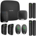 Alarme starterkit double + sirene exterieur + clavier digital noir - noir - ajax