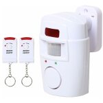 Alarme et t�l�commandes � piles pour d�tection de mouvement pour abris de jardin et caravanes?