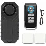 Alarme v�lo, alarme voiture sans fil, alarme pour bicyclette, moto, voiture, scooter, 113db �tanche s�curit� ...