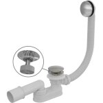 Alcadrain - garnitures de vidage - kit vidange et trop - plein baignoire, longueur 570 mm, click - clack, ... Alcadrain - garnitures de vidage - kit vidange et trop - plein baignoire, longueur 570 mm, click - clack, ...