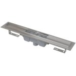 Alcaplast - alcadrain douchegoten - caniveau de douche 850 mm, avec rebord pour grille perforée, acier ... Alcaplast - alcadrain douchegoten - caniveau de douche 850 mm, avec rebord pour grille perforée, acier ...