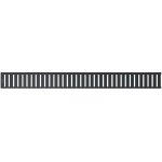 Alcaplast - alcadrain grilles - caillebotis pour auge linaire 55 cm, noir mat pure - 550black
