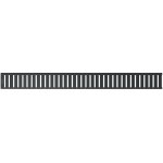 Alcaplast - alcadrain grilles - grille pour caniveau de douche lin�aire 65 cm, noir mat pure - 650black ...