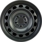 Jante tle 16 pouces - 5 trous - 6, 5x16 5x112 et46 al57, 09 noir