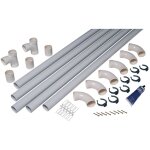 Aldes - kit de conduits et accessoires aspiration centralis�e diametre 51mm serie t pour 1 prise