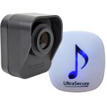 Alerte de passage 600m 'classic' - dtecteur de mouvement autonome & carillon 35 mlodies volume rglable ...