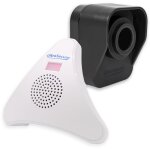 Alerte passage 600m 'classic' - dtecteur mouvement autonome & carillon triangle 35 mlodies volume rglable ...