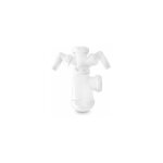 Artic - le siphon extensible peut accueillir une double machine � laver
