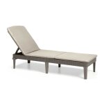 Algon - allibert by keter - jaipur - bain de soleil - rsine imitation rotin tress - cappuccino