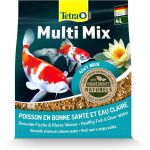 Aliment complet multi mix 4 litres , 760 g pour poisson d'ornement de bassin tetra Aliment complet multi mix 4 litres , 760 g pour poisson d'ornement de bassin tetra
