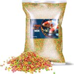 Aliment pour poissons de jardin, carpes ko�, m�lange de granul�s mersjo pour bassin, 5 kg, 6 mm