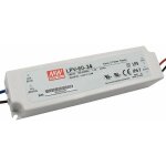 Alimentation � d�coupage 60w 24vdc 2, 5a sortie unique lpv - 60 - 24 ip67 meanwell