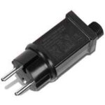 Alimentation led 12v 12w ip44, transformateur �tanche basse tension pour guirlandes, lumi�res de no�l, ...