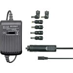 Alimentation pc portable voltcraft smp - 45 usb 45 w 9. 5 v / dc, 12 v / dc, 15 v / dc, 16 v / dc, 18 ...