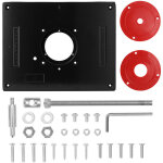 Alliage d'aluminium multifonction routeur table ins�rer plaque tondeuse machine de gravure outils de ...