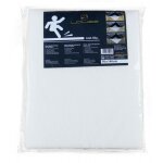 Allotapis - antidrapant pour tapis blanc 70x140 - blanc