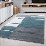 Allotapis - tapis effet 3d design pour salon rectangle nils bleu 80x150 Allotapis - tapis effet 3d design pour salon rectangle nils bleu 80x150