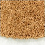 Allotapis - tapis shaggy uni rond gadol or ø 200 Allotapis - tapis shaggy uni rond gadol or ø 200