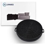 Filtre  charbon pour hottes aspirantes adapt pour aeg - electrolux type 210 / e3cft210, etna rec20, ...