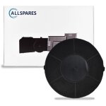Filtre  charbon pour hottes aspirantes adapt pour aeg - electrolux 9029793610 / e3cft48 / ehfc48, whirlpool ...