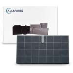 Filtre  charbon pour hottes aspirantes adapt pour whirlpool amc058, airforce fchar / affcaf25 - 27 ...
