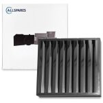 Allspares - filtre choc 450x450x25mm pour hotte pro