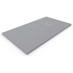 Allstone - receveur de douche en r�sine extra - plate toutes les tailles - 6 couleurs - bonde et grille ...