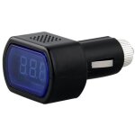 Allume - cigare led testeur de batterie de voiture indicateur de tension voltmtre - lntyq