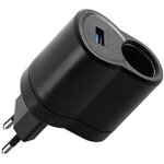 Allume - cigare de voiture, adaptateur d'alimentation de voiture convertisseur tension d'alimentation ...