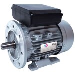 Almo - moteur lectrique monophas 220v 1. 1 kw 3000 tr / min condensateur permanent - mmp80g2b35 bride ...