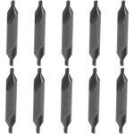 Alovez - lot de 10 forets combinés en acier rapide résistant à l'usure pour perceuse d'établi, fraiseuse ... Alovez - lot de 10 forets combinés en acier rapide résistant à l'usure pour perceuse d'établi, fraiseuse ...