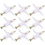 Alovez - 100 pices fixations pour plaques de pltre (50 chevilles, 50 vis), chevilles et vis pour plaques ...